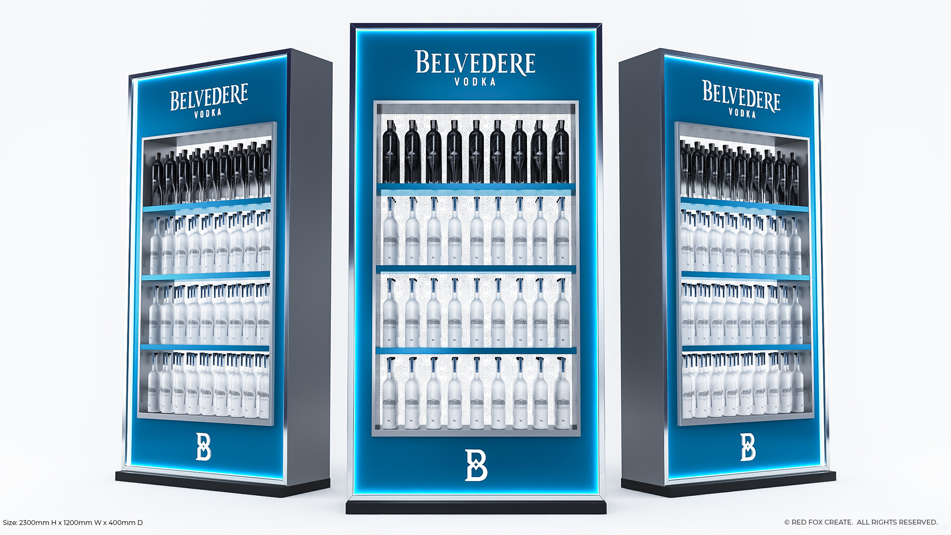 Belvedere Large Permanent Display Unit