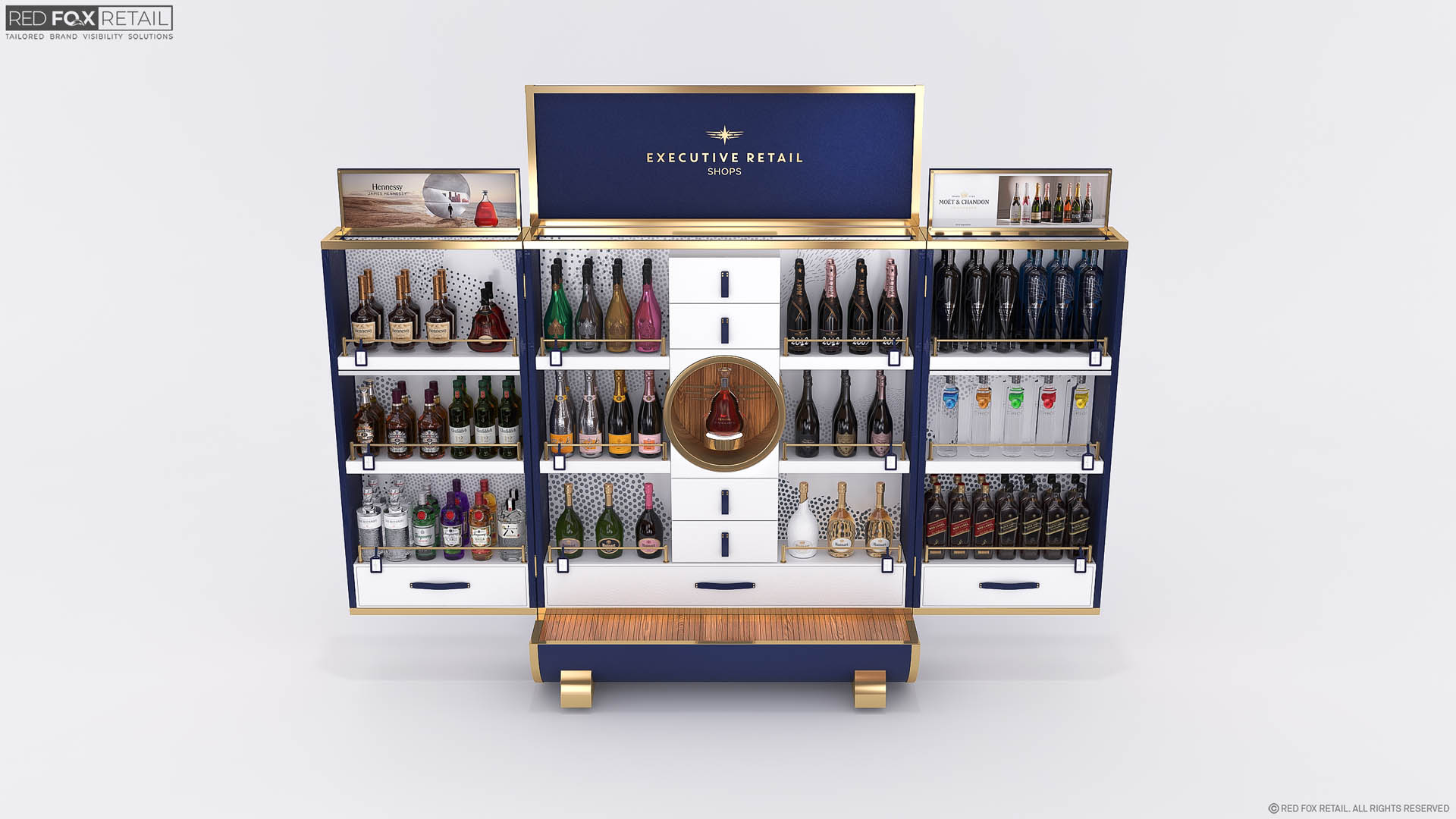 Executive Retail Shop - Spirits Display 1